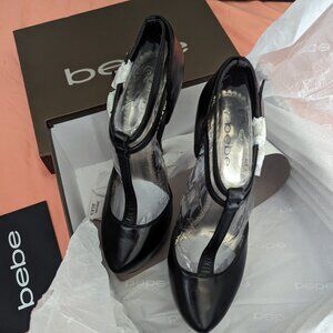 Black bebe Stilettos